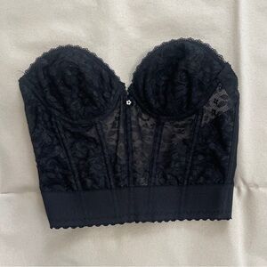 Sears Black Lace Bandeau